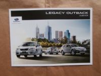 Subaru Legacy/Outback Prospekt Zubehör Februar 2014 NEU