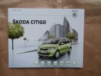 Skoda Citigo Prospekt Oktober 2014 +Preisliste NEU