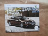 Skoda Superb Exclusive Prospekt Oktober 2014 NEU Typ 3T