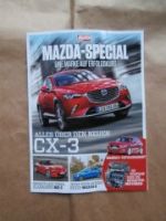 Auto Zeitung Mazda Special CX-3,MX-5, Mazda 2,3,