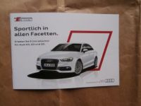 Audi S line selection A3 Q3 Q5 November 2014 NEU