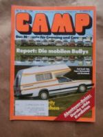 CAMP 5/1984 Bischofsberger Huckepack family Caddy Audi 100