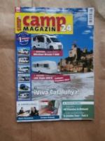 camp24 Magazin 8/2013 Bürstner Brevio T 600, LMC Style 490K,