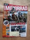 Motorrad 2/2009BMW K 1200S/1300S,Yamaha Vmax,Kawasaki ZX-6R,Wunderlich BMW F800 Supermoto,