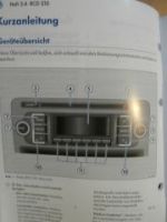 VW RCD 210 Radio Handbuch Anleitung Mai 2008 NEU