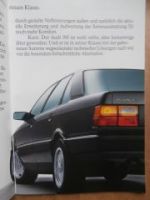 Audi 100 Typ44 +Katalysator +Avant +Turbo +quattro Juni 1990