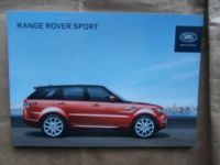 Land Rover Range Rover Sport +hybrid +Zubehör Prospekt 2014