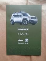 Jeep Renegade Mopar Original Zubehör Oktober 2014 NEU