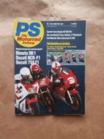 PS Motorrad Zeitung 7/1986 Honda CB 450S/N,Kawasaki ZL 600,