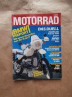 Motorrad 17/1987 BMW Report, Kawasaki Vulcan 1500 vs. Suzuki Int