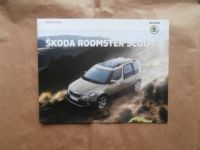 Skoda Roomster Scout Prospekt Mai 2014 NEU