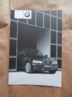 BMW 330i E46 Limousine Security Sonderprospekt November 2002