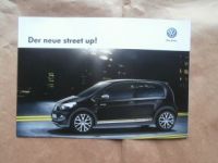 VW up! Street Sonderprospekt Oktober 2014 NEU