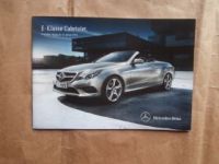 Mercedes Benz E-Klasse Cabriolet BR207 15. Januar 2015 NEU