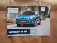 Suzuki Vitara neues Modell Januar 2015 Prospekt NEU