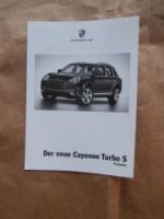 Porsche Cayenne Turbo S (955) Preisliste Oktober 2005