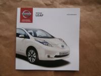Nissan Leaf Prospekt Juni 2013 NEU