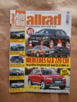 Auto Bild allrad 6/2014 BMW X3 20d F25, Volvo XC690,GLA220CDi