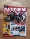 Motorrad 10/2009 Benelli TreK899,MV AgustaBrutale 989R,Aprilia RSV4 Factory vs. Honda Fireblade,