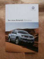 VW Amarok Atacama Prospekt Januar 2015 NEU