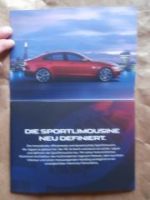 Jaguar XE Flyer Prospekt April 2015 NEU Rarität