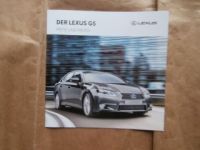 Lexus GS 300h 450h Preisliste Oktober 2014 NEU