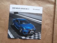 Lexus RC F Advantage Carbon Preisliste November 2014 NEU