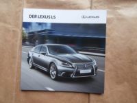 Lexus LS 460 AWD LS600h +L Prospekt Dezember 2013 NEU