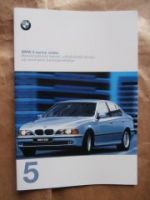 BMW 520i 523i 528i 535i 540i 525tds E39 sedan September 1997