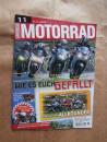 Motorrad 11/2009 Ducati Streetfighter S,Aprilia SL750 Shiver vs. BMW F800R vs. Ducati Monster 696,Kawasaki VN 1700 Classic,