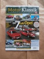 Motor Klassik 7/2012 Opel Kadett C, Ascona, GT,Diplomat,Commodor