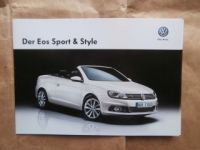 VW Eos Sport & Style Prospekt Mai 2013