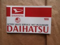 Daihatsu Alfter Sales Service Europe Händlerverzeichnis 1999