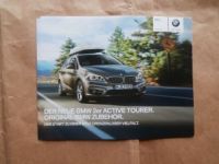 BMW 2er Active Tourer Zubehör F45 Prospekt Juli 2014 NEU