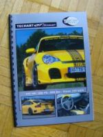 Techart GTStreet Porsche 911 Prospekt Tuning NEU