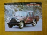 Mahindra Double Cab Prospekt Rarität Englisch NEU
