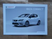 Seat Ibiza Connect Prospekt Juni 2015 NEU