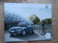 Skoda Yeti Edition Typ 5L Prospekt Mai 2015 NEU