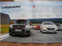 ADAC motorwelt 7/2015 Mini JCW F56 vs. Polo GTi (6C) vs. Fiesta