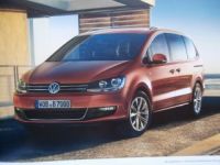 VW Sharan neues Modell Prospekt Juni 2015 NEU