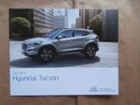 Hyundai Tucson neue Modell Prospekt Mai 2015 NEU