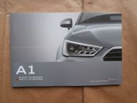Audi A1 +Sportback +S1 Typ 8X +exclusive April 2015 NEU