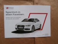 Audi S line selection A3,Q3 und Q5 April 2015