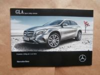 GLA 180d 200d 220d 180 200 250 +4Matic 45 3.Juli 2015