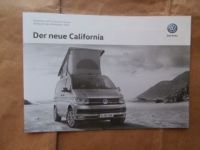 VW T6 California Preisliste Juni 2015 NEU