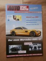 Auto Sport Fenster 3+4/2015 AMG GT,Donkervoort D8 GTO Bilster Be