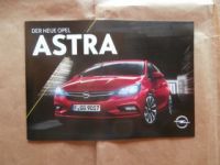 Opel Astra K Prospekt Juni 2015 NEU