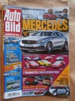 Auto Bild 34/2015 Jaguar XF vs. Audi A6, Ford Mustang vs. Golf R