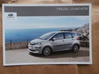 Subaru Trezia Zubehör März 2011 NEU
