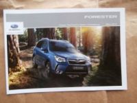 Subaru Forester Preisliste März 2015 NEU